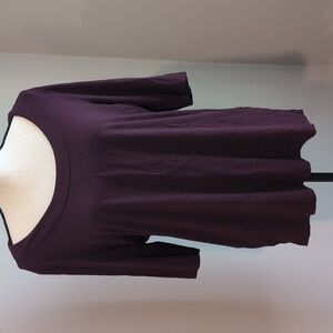 Ann Taylor Deep Purple Tunic Top